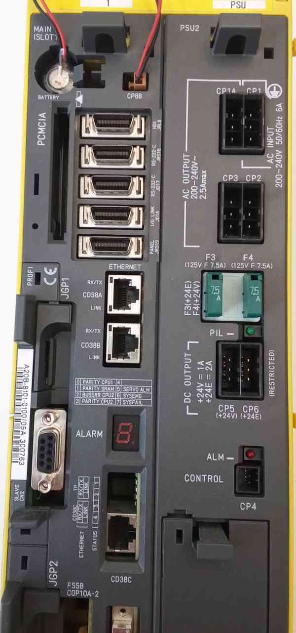 A05B-2600-C001 PSU Fanuc Robot systém host 1Kus kompletní TO - foto 5