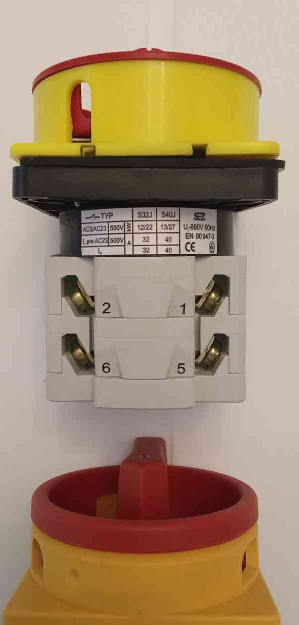 Hlavní vypínač EATON P3-63, SP-063  63A - foto 5