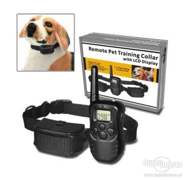 Výcvikový elektronický obojek pro 2 psy s LCD displejem. - foto 1