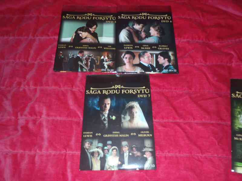 7 DVD Sága rodu Forsytů - Romance John Galsworthy - foto 3