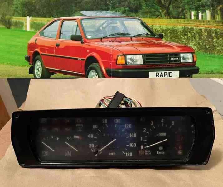 Přístrojová deska ŠKODA 125, 130, 136, RAPID - foto 1