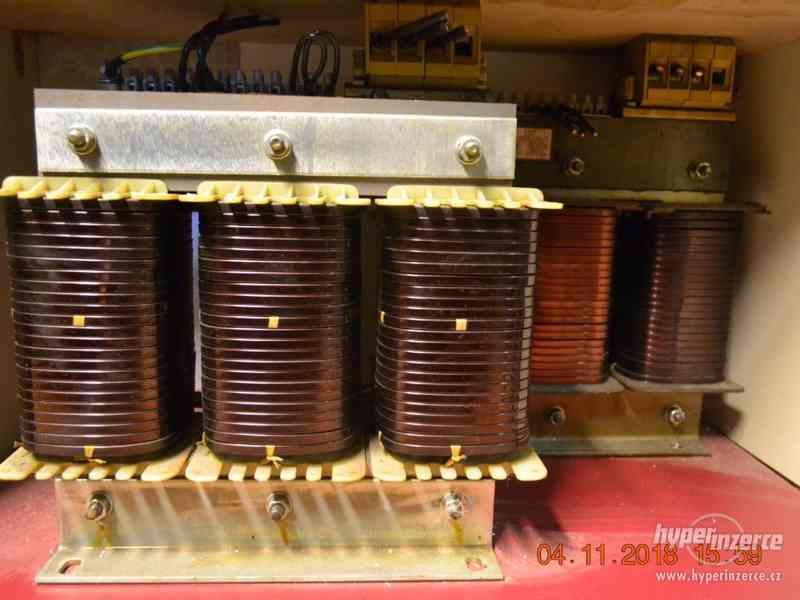 3fáz. suchý EI transformátor 4,2 kVA - výr. KRUPP - foto 1