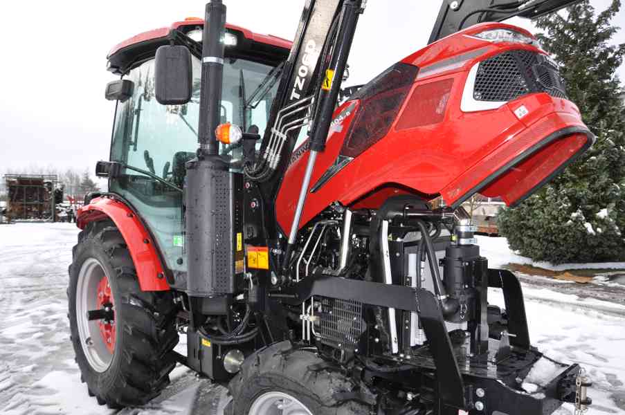Prodam traktor HANWO HWB 604C. Traktor  65 koni 48kW. - foto 8