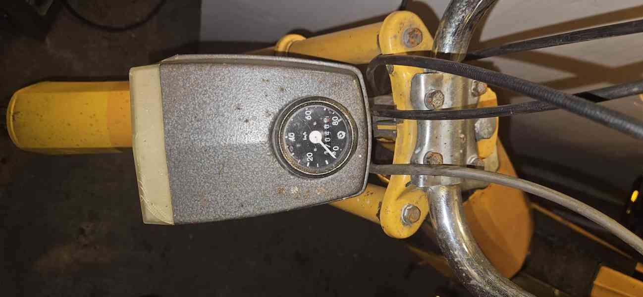 JAWA BABETA 207 PŮVODNÍ STAV -žlutá-ORIGINÁL  - foto 3