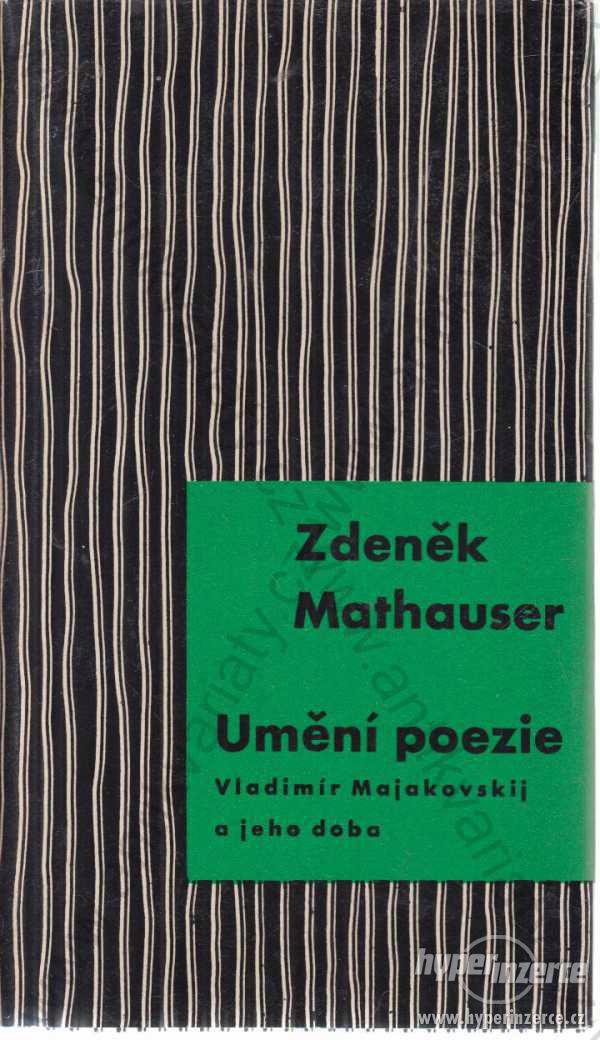 Umění poezie Zdeněk Mathauser 1964 - foto 1