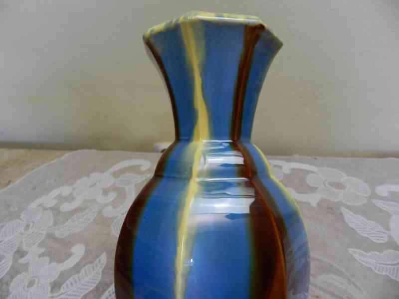 Luxusní barevná keramická Váza Horní Bříza - foto 6
