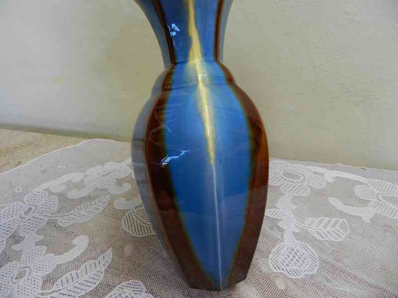 Luxusní barevná keramická Váza Horní Bříza - foto 4