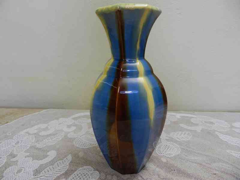 Luxusní barevná keramická Váza Horní Bříza - foto 2