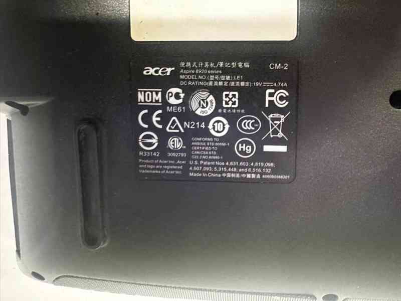Acer Aspire 8920 - foto 4
