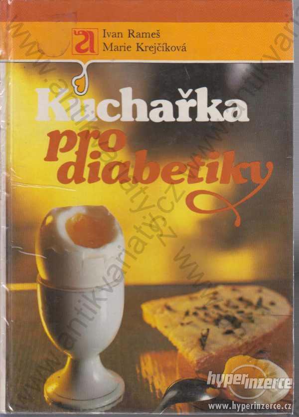 Kuchařka pro diabetiky Remeš, Krejčíková 1989 - foto 1