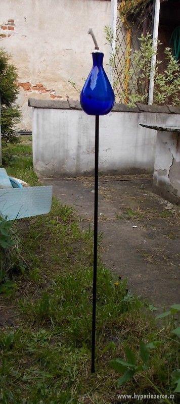 Potrolejové zahradní lampy 2kusy - foto 1