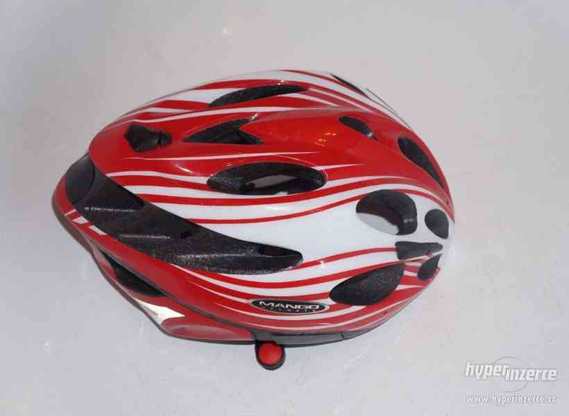 Cyklistická helma M/L přilba na kolo Mango vel. M/L 57-60cm. - foto 2