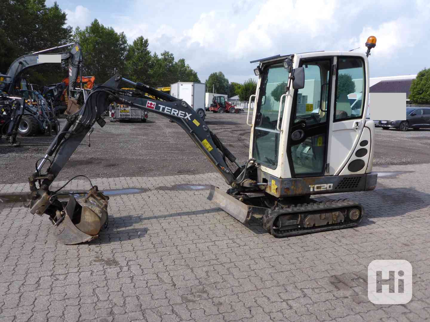  Minibagr Terex TC-T20T - výborný stav - foto 1