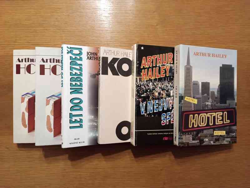 Knihy – Arthur Hailey - foto 2