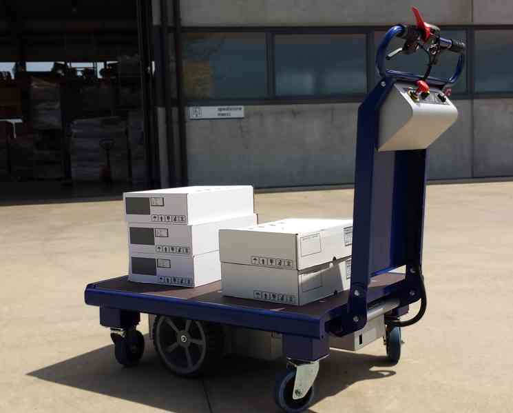 Zallys M15, elektrická pojízdná plošina - vychystávací vozík