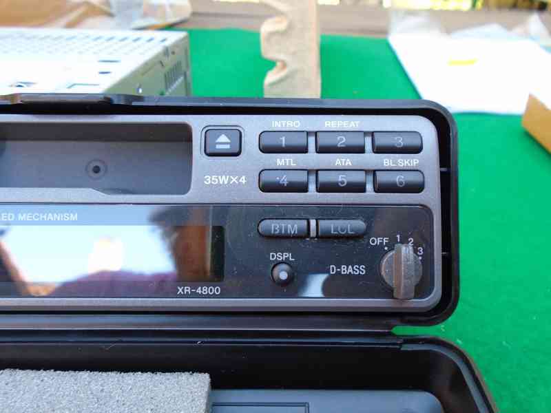 Nové nerozbalené rádio autorádio Sony XR-4800 kazetové panel - foto 12