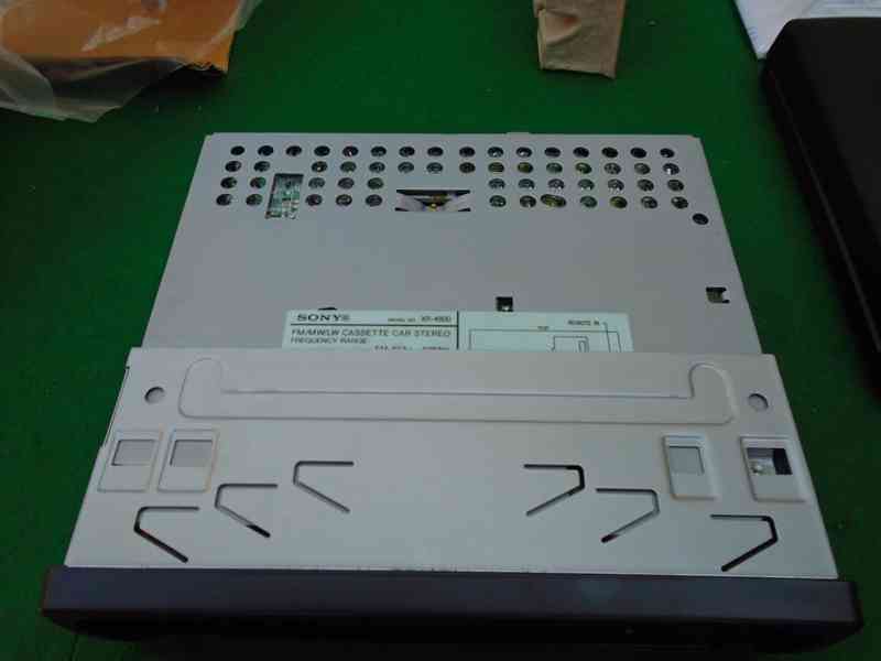 Nové nerozbalené rádio autorádio Sony XR-4800 kazetové panel - foto 8