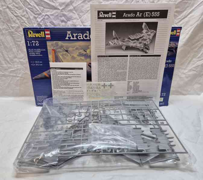 model letadla Arado Ar (E) 555, 1:72 (Revell 04367) - foto 5