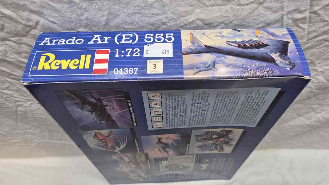 model letadla Arado Ar (E) 555, 1:72 (Revell 04367) - foto 2