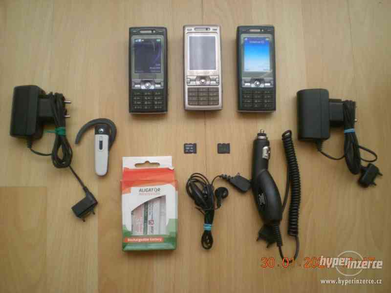Sony Ericsson K800i - plně funkční mobilní telefony z r.2006 - foto 1