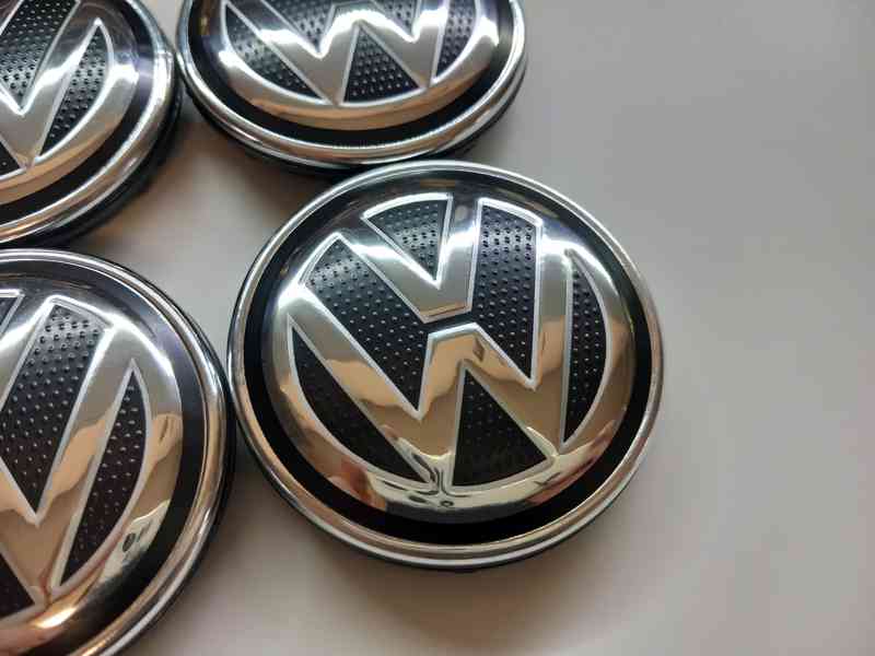 Středové krytky Vw, 56x52mm, Nové logo struktura - foto 8