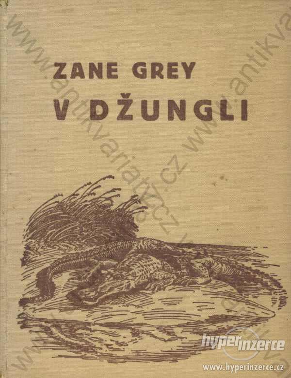 V džungli Zane Grey Novina, Praha 1931 J. Židlický - foto 1