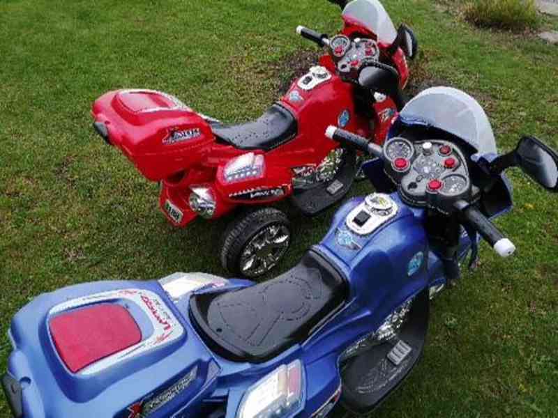 Dětské elektro policejní motorky - foto 1
