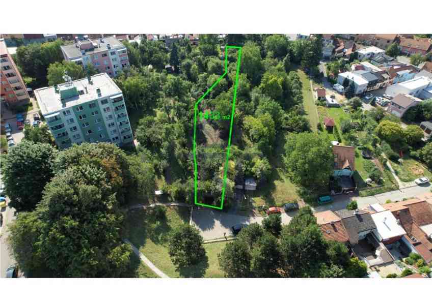 PRODEJ STAVEBNÍHO POZEMKU O CP 1.453 M2 V BRNĚ - foto 13