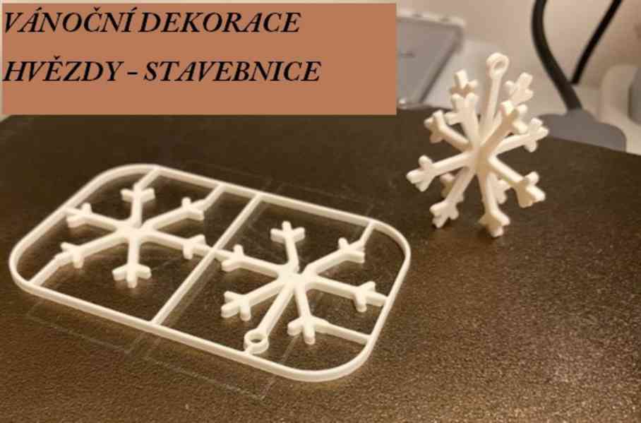 Vánoční dekorace hvězdy
