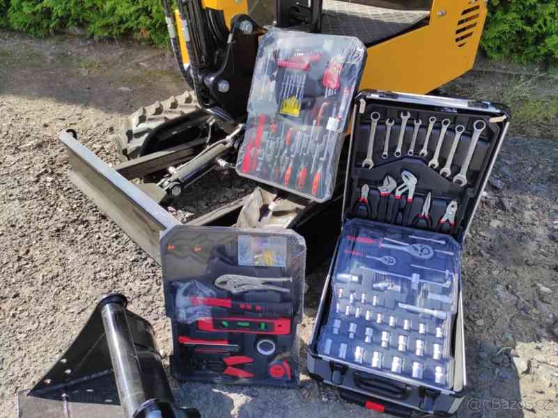 minirypadlo, minibagr, bagr APS KME08 - foto 2