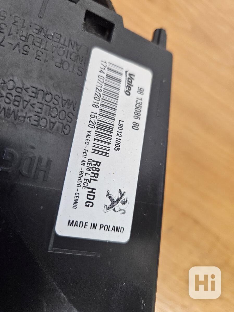 Peugeot 508 II (R8) zadní světlo - foto 1