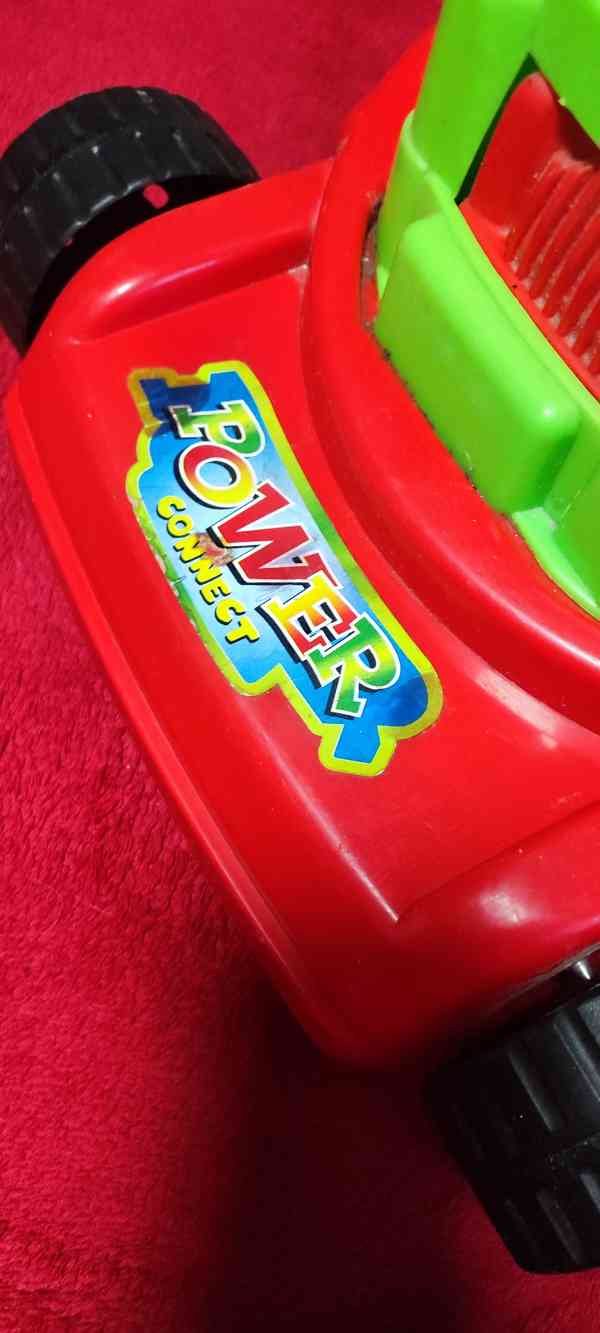 Dětská sekačka na trávu s košem  - foto 7