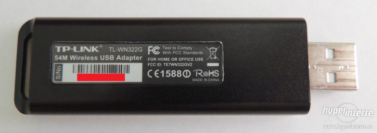 USB Wi-Fi adaptér TP-LINK TL-WN322G - foto 2