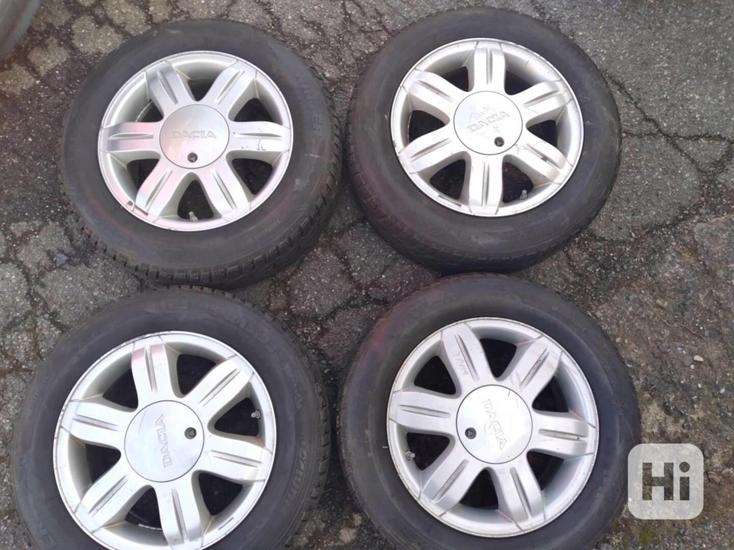 ALU KOLA ZIMNÍ 185/65R15 DACIA - foto 1