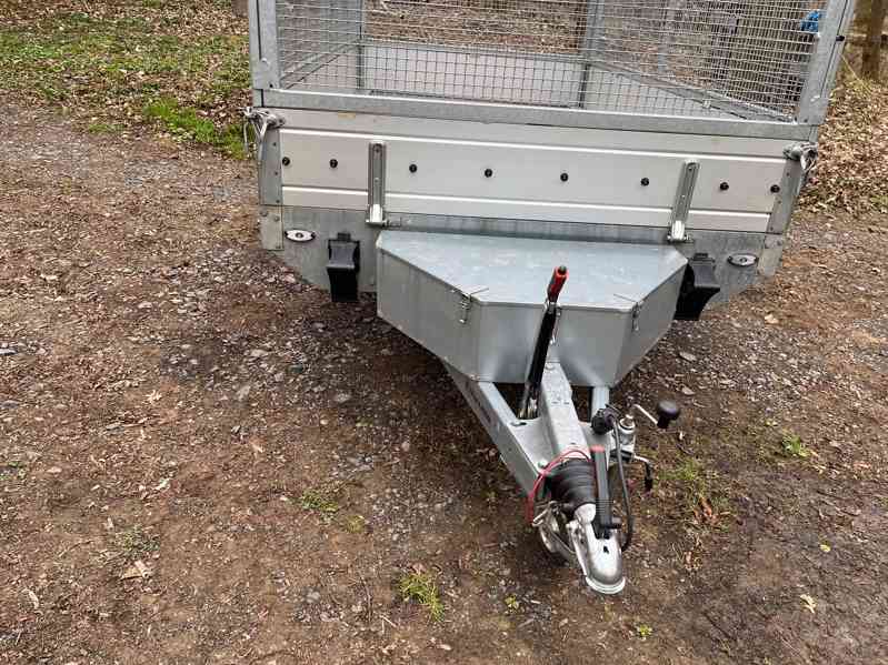 Valníkový přívěs TEMARED, 2 000 kg, 1,7x3,2m, nadstavba - foto 29