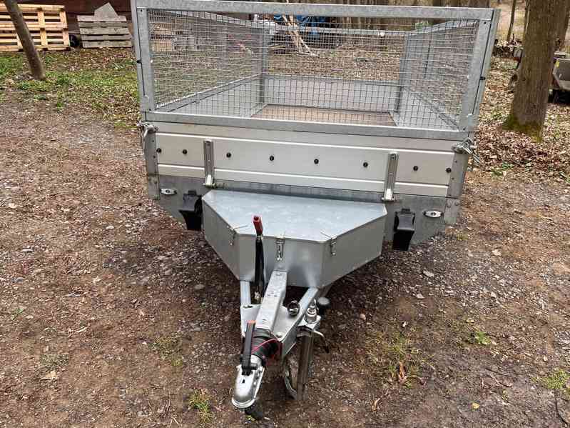 Valníkový přívěs TEMARED, 2 000 kg, 1,7x3,2m, nadstavba - foto 24