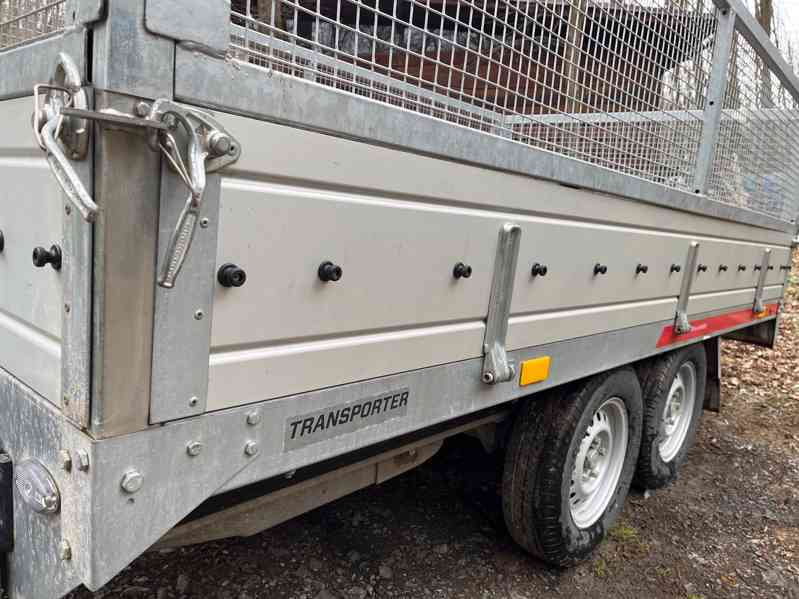 Valníkový přívěs TEMARED, 2 000 kg, 1,7x3,2m, nadstavba - foto 11