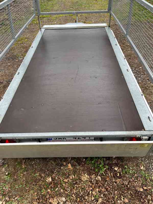 Valníkový přívěs TEMARED, 2 000 kg, 1,7x3,2m, nadstavba - foto 2