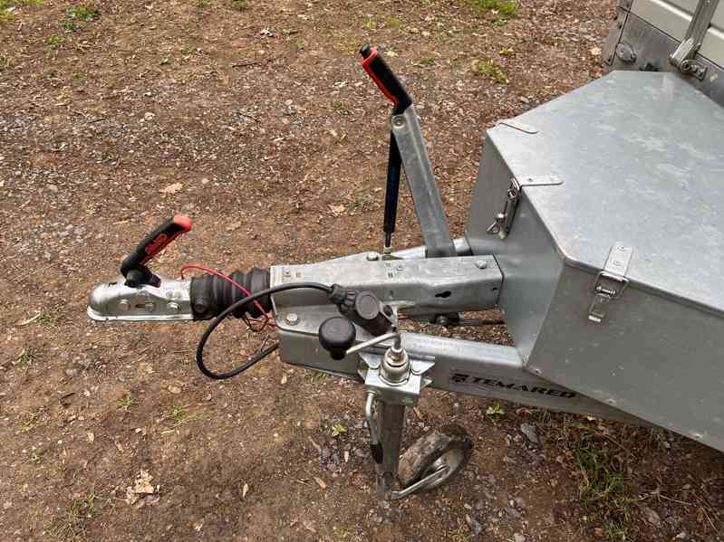 Valníkový přívěs TEMARED, 2 000 kg, 1,7x3,2m, nadstavba - foto 12