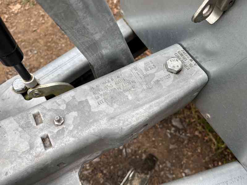 Valníkový přívěs TEMARED, 2 000 kg, 1,7x3,2m, nadstavba - foto 15