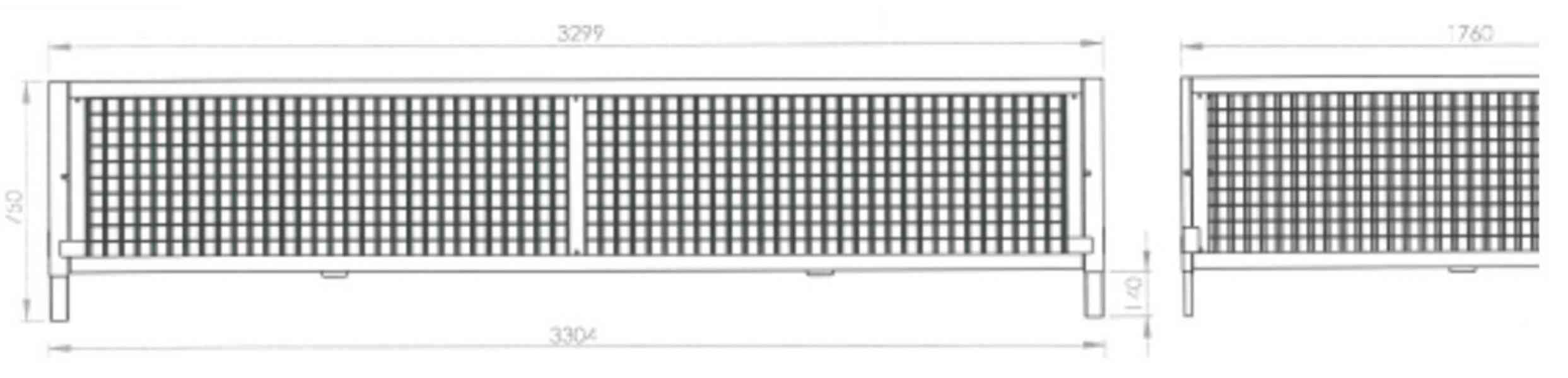 Valníkový přívěs TEMARED, 2 000 kg, 1,7x3,2m, nadstavba - foto 21