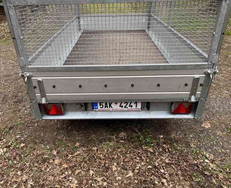 Valníkový přívěs TEMARED, 2 000 kg, 1,7x3,2m, nadstavba - foto 20