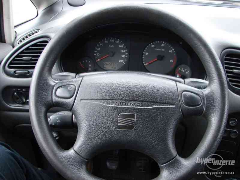 Seat Alhambra 1.9 TDI r.v.1999 (81 KW) eko zaplacen - foto 9