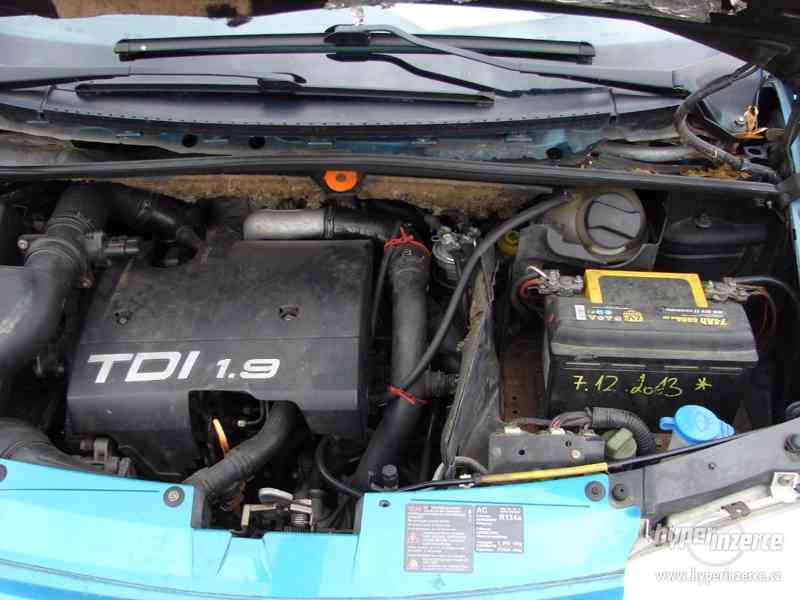 Seat Alhambra 1.9 TDI r.v.1999 (81 KW) eko zaplacen - foto 14