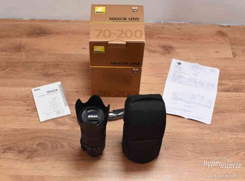 Nikon 70-200mm f/2,8G ED AF-S VR II - TOP STAV! - foto 6