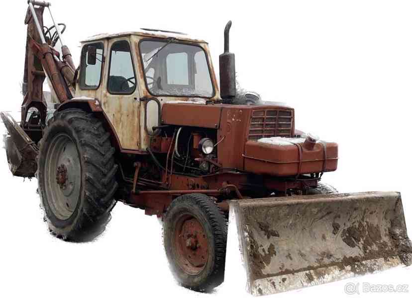 TraktorBagr EO 2621 Bělorus Podkop proti účet - foto 9