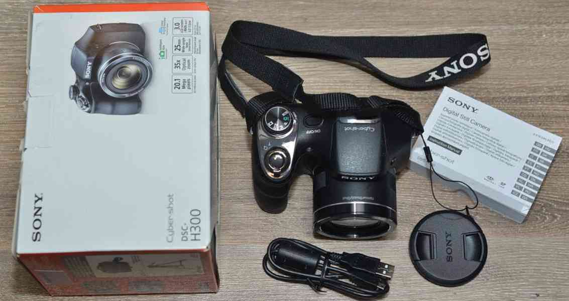SONY Cyber-Shot DSC-H300 20,1 MPix*35xop. zoom*HDV - foto 3