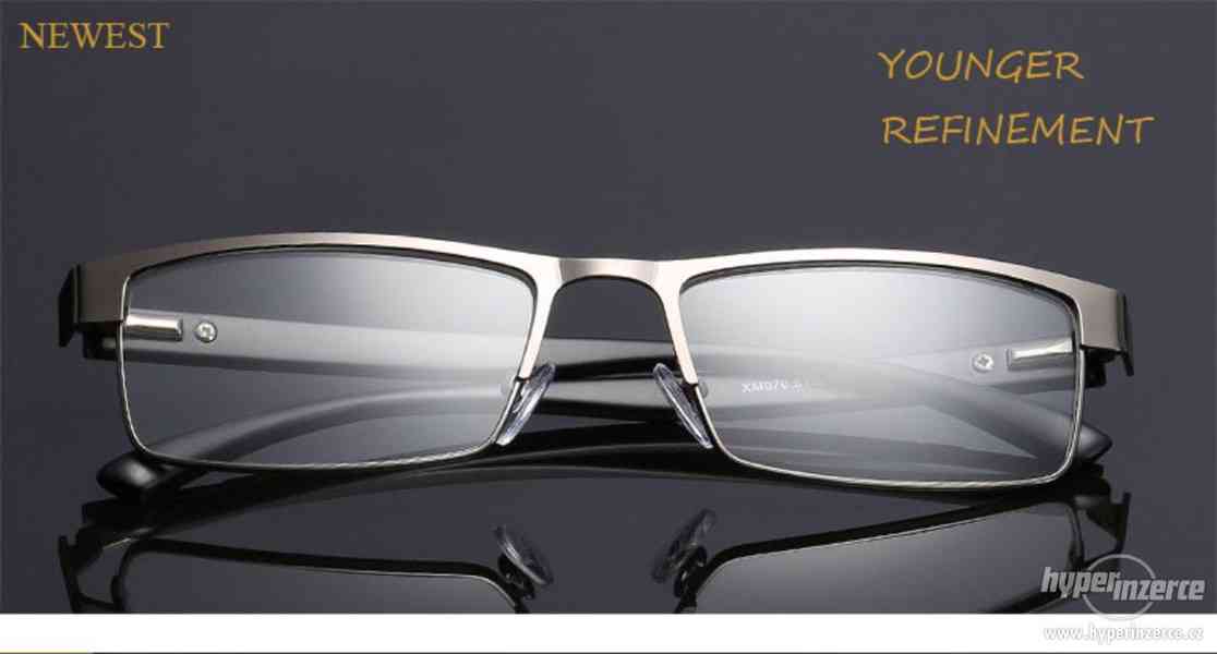 Titanové dioptrické brýle na čtení - čtecí brýle +1,5 di - foto 1