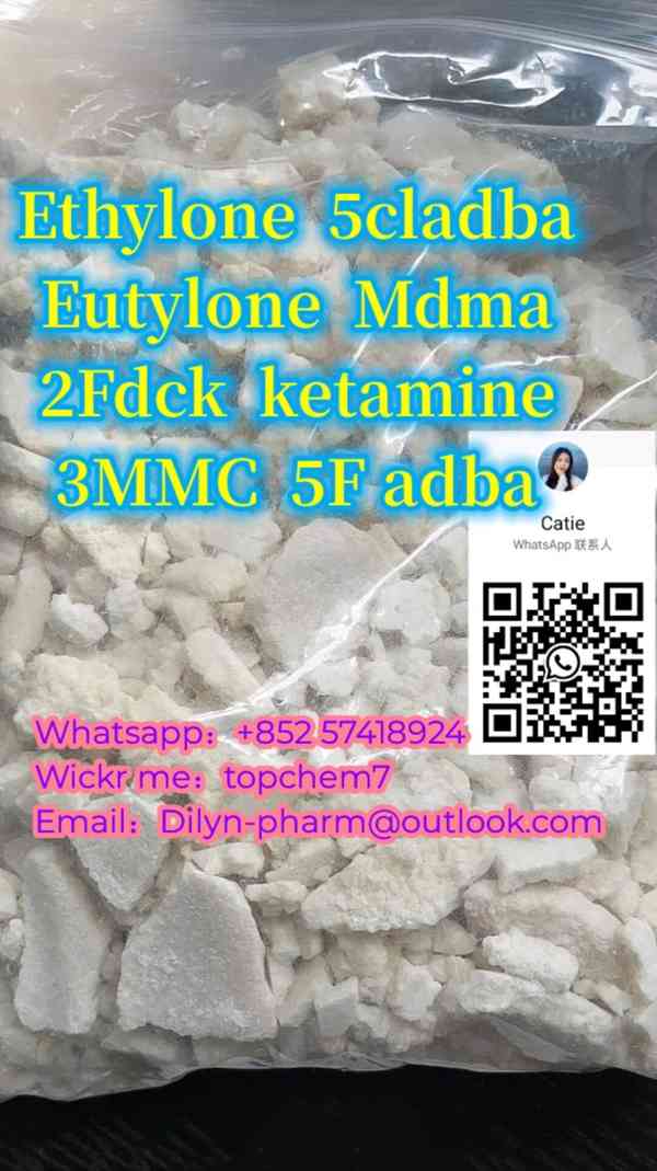 High quality eutylone Alpha-PVP crystals 3-CMC flakka MDPV  - foto 3