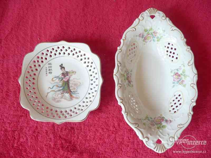 Starožitný talíř Furnishing porcelain wares made in china - foto 3